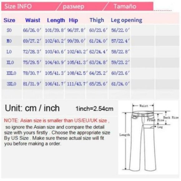 NWT  Denim Pants Loose Straight Wide Leg Jeans 90s style - petite - Picture 9 of 9